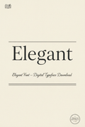 Elegant Font Cover