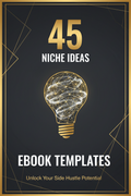 45 Niche Ideas Ebook Templates cover image